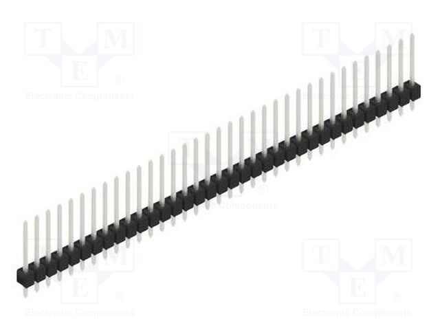Connector: pin strips; pin header; male; PIN: 35; 2.54mm; THT; 1x35