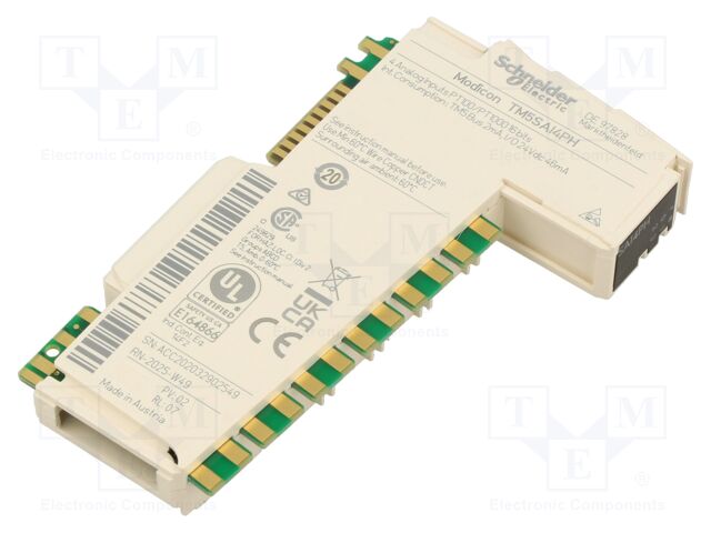 Industrial module: analog input; IP20; Modicon TM5; IN: 4; 16bit