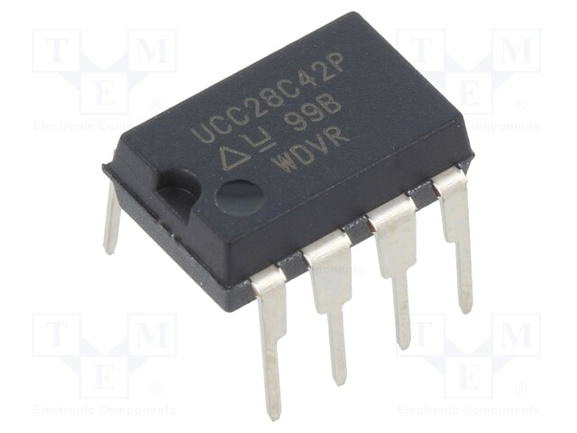 PMIC; PWM controller; 0.2A; 1MHz; Channels: 1; DIP8; flyback; 0÷96%