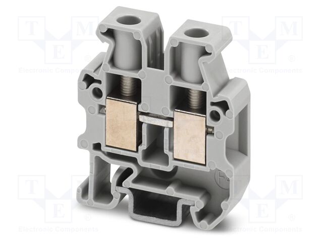 Splice terminal: rail; 41A; 500V; screw terminal; PA; 0.2÷10mm2