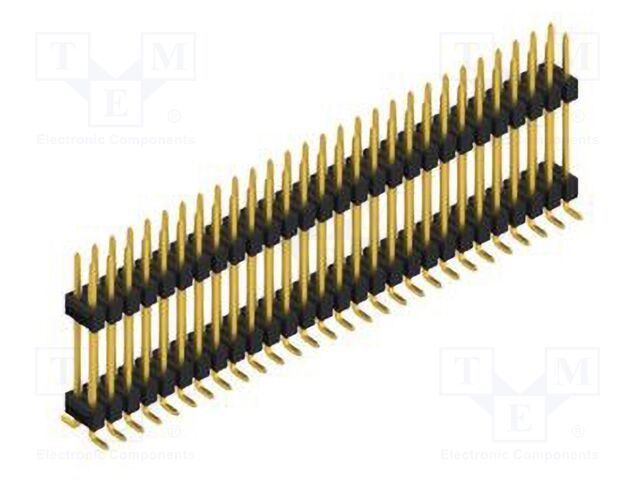 Connector: pin strips; pin header; male; PIN: 56; 2.54mm; SMT; 2x28
