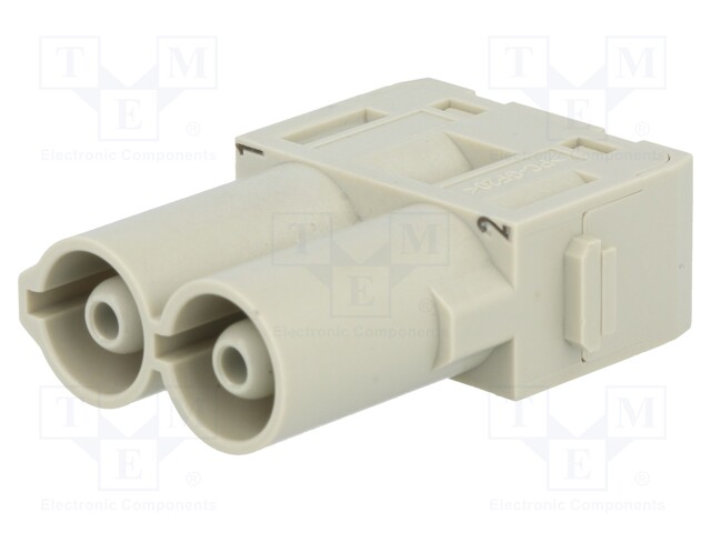 Connector: rectangular; module; male; Han Modular 70A; PIN: 2; 70A