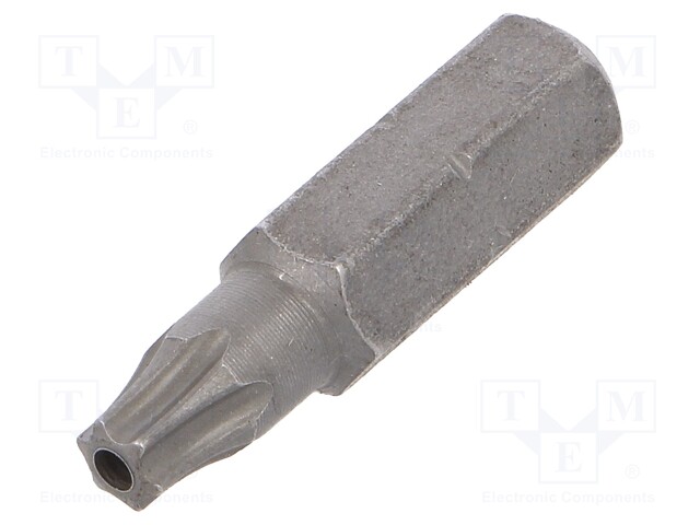 Screwdriver bit; Torx® with protection; T20H; Overall len: 25mm