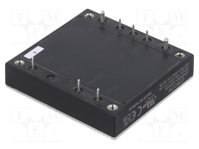 Converter: DC/DC; 300W; Uin: 180÷425V; Uout: 28VDC; Iout: 10.7A; 90g