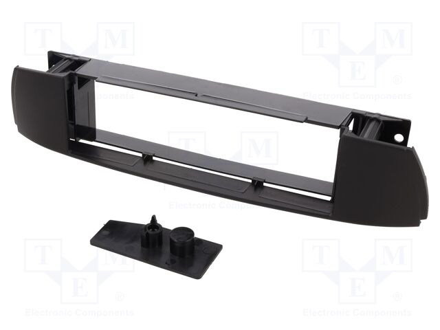 Radio mounting frame; BMW; 1 DIN; black