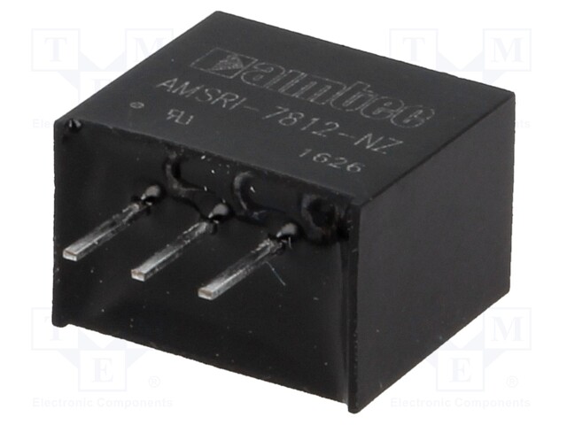 Converter: DC/DC; 1.8W; Uin: 8÷24V; Uout: -12VDC; Iout: 150mA; SIP3