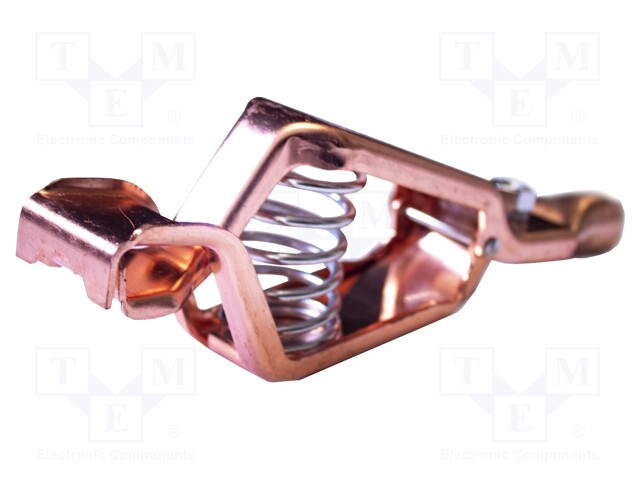 Crocodile clip; 300A; Grip capac: max.46mm; Overall len: 197mm