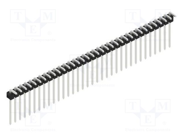 Connector: pin strips; pin header; male; PIN: 34; 2.54mm; THT; 1x34