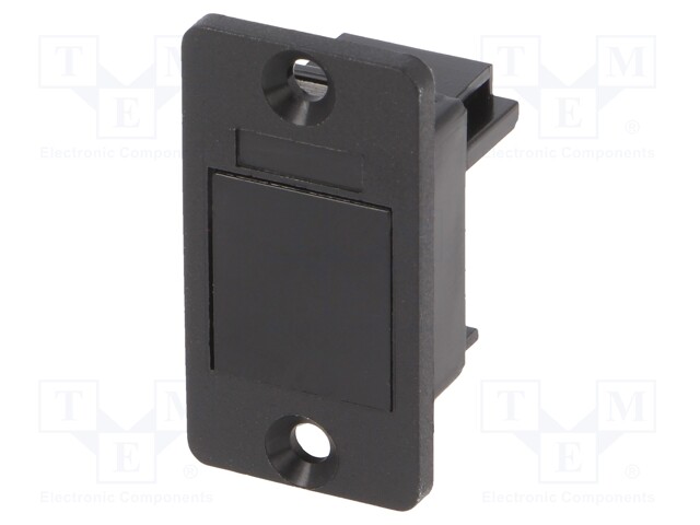 Protection cap; black; plastic; 29mm; Series: SLIMS