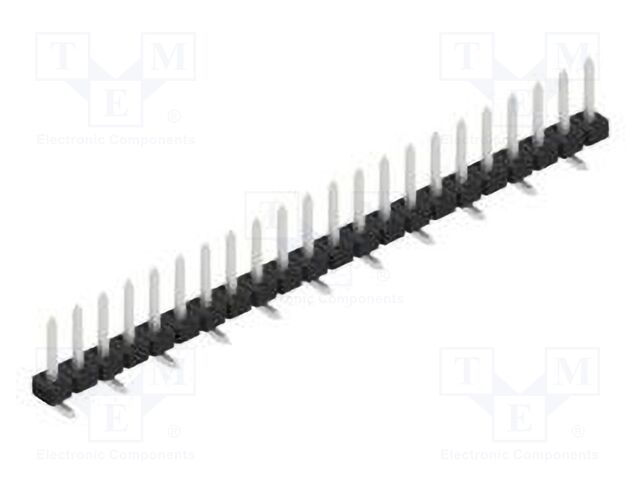Connector: pin strips; pin header; male; PIN: 22; 2mm; SMT; 1x22
