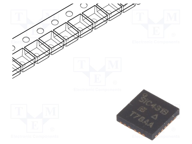 PMIC; DC/DC converter; Uin: 4.5÷24V; Uout: 0.6÷20V; MLP24; buck; 97%