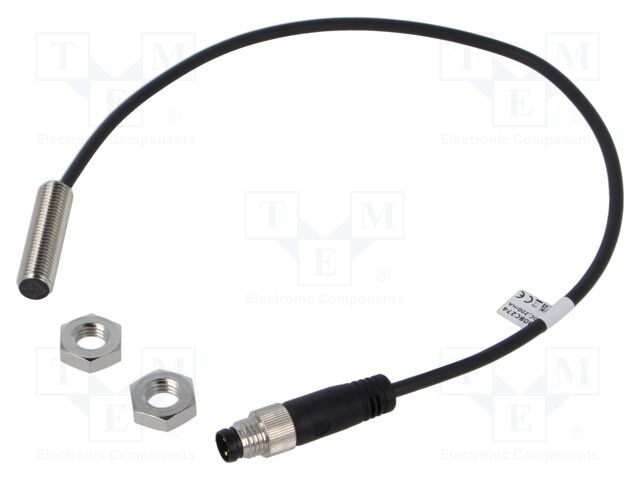 Sensor: inductive; Output conf: PNP / NO; 1.5mm; 10÷30VDC; M8; IP67