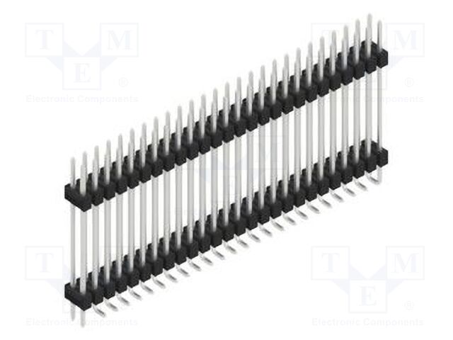 Connector: pin strips; pin header; male; PIN: 52; 2.54mm; SMT; 2x26