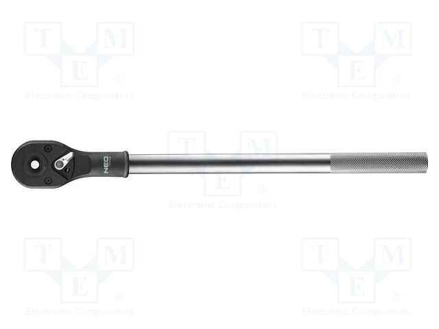 Rattle; 3/4"; Chrom-vanadium steel; 500mm; Teeth: 24