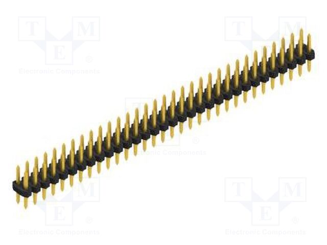 Connector: pin strips; pin header; male; PIN: 64; 2mm; THT; 2x32