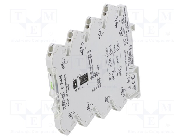 Converter: signal separator/amplifier; DIN; 24VDC; IP20; -25÷70°C
