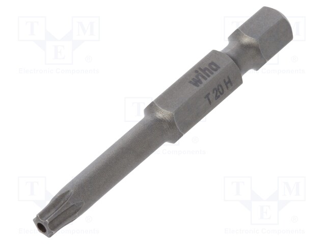 Screwdriver bit; Torx® with protection; T20H; Overall len: 50mm