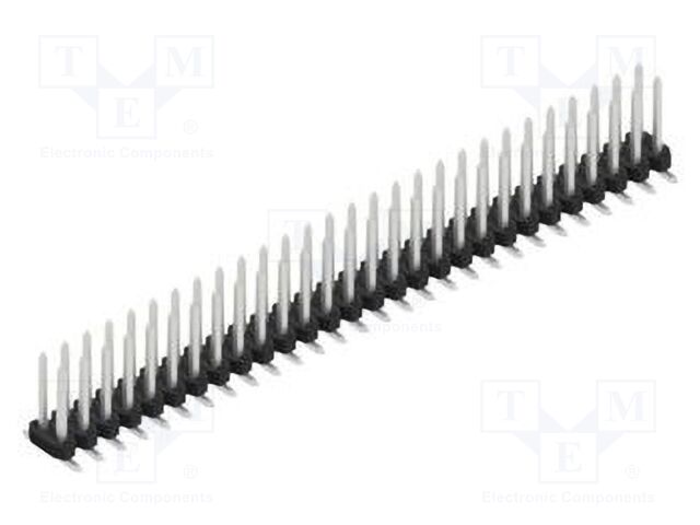 Connector: pin strips; pin header; male; PIN: 56; 2mm; SMT; 2x28