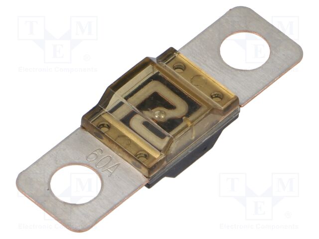 Fuse: fuse; 60A; 32÷72VDC; 41mm
