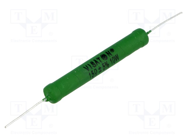 Resistor: metal oxide; 15Ω; 10W; ±5%; audio