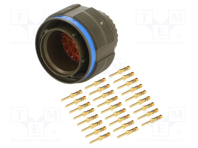 Connector: circular; D38999 series III; plug; male; PIN: 26; 7.5A