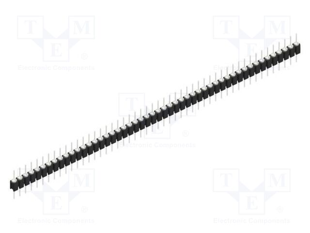 Connector: pin strips; pin header; male; PIN: 50; 2.54mm; THT; 1x50