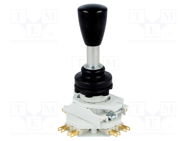 Joystick; Stabl.pos: 1; Leads: 2,8x0,5mm connectors; -25÷70°C