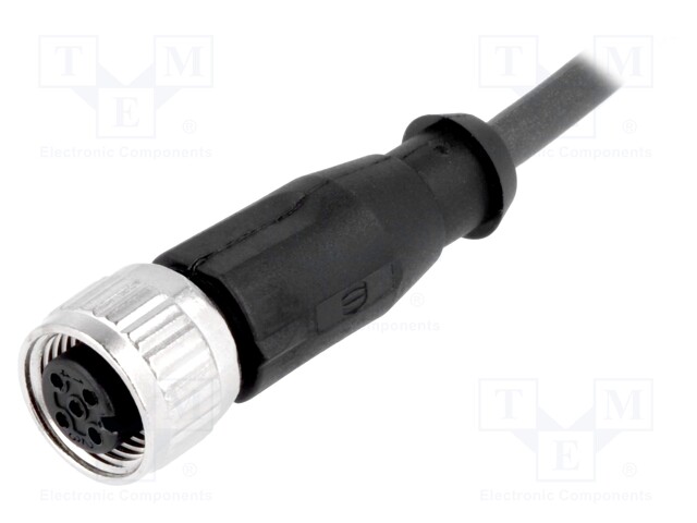 Plug; M12; PIN: 3; female; A code-DeviceNet / CANopen; 0.5m; cables