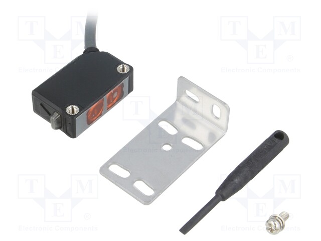 Sensor: photoelectric; Range: 15m; NPN; DARK-ON,LIGHT-ON; 30mA