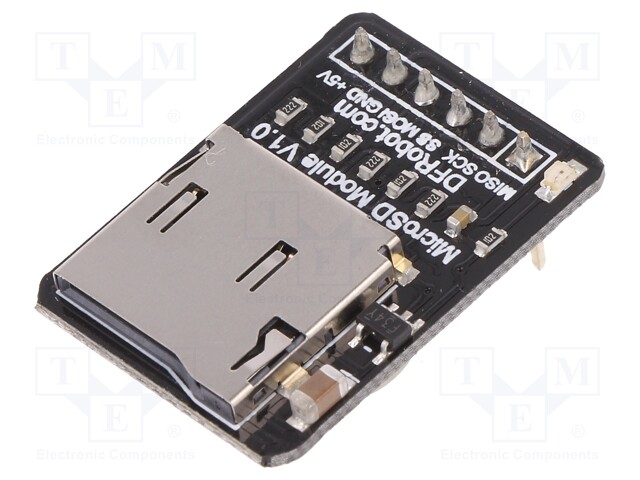 Module: adapter; SD micro; SPI; 5VDC; Application: for Arduino