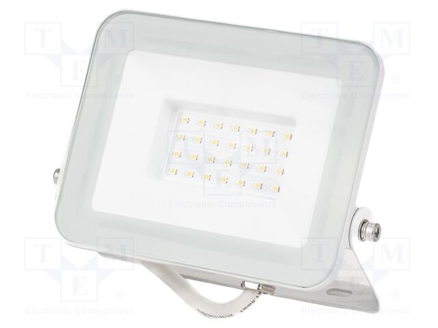 Lamp: LED flood light; 30W; 230VAC; neutral white; 115°; 4000K