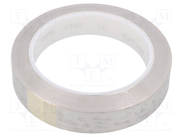 Tape: shielding; W: 19mm; L: 16.5m; Thk: 0.04mm; acrylic; 0.001Ω
