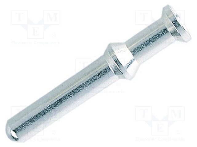 Contact; male; 1.5mm2; Han Com; silver plated; crimped; 40A; 3mΩ