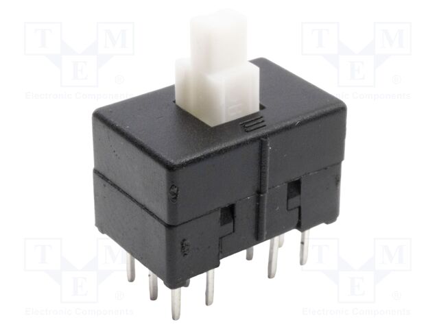 Switch: microswitch TACT; Pos: 2; 4PDT; 0.1A/30VDC; Illumin: none