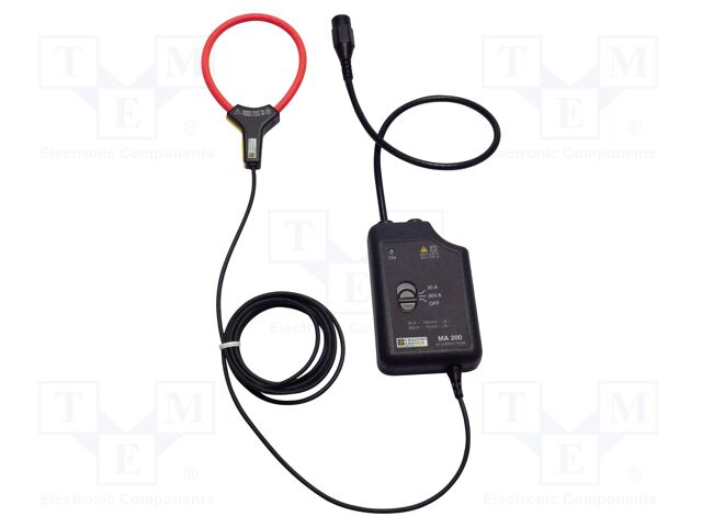 AC current clamp adapter; Øcable: 45mm; Probe l: 170mm; IP50; BNC