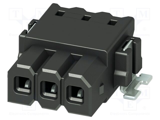 PCB headers, nominal cross section: 0.5 mm?, color: black, n