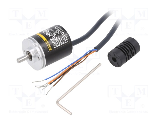 Encoder: incremental; Usup: 12÷24VDC; 200imp/revol; shaft 4mm