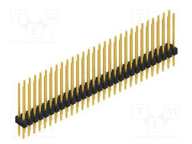 Connector: pin strips; pin header; male; PIN: 58; 2.54mm; THT; 2x29