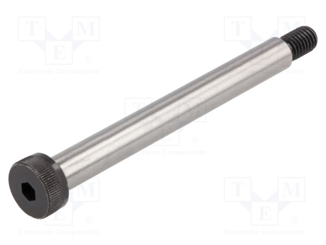 Shoulder screw; Mat: steel; Thread len: 13mm; Thread: M8; Cut: imbus