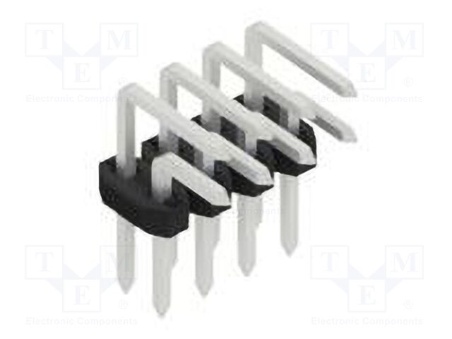 Connector: pin strips; pin header; male; PIN: 8; 2mm; THT; 2x4; 100V