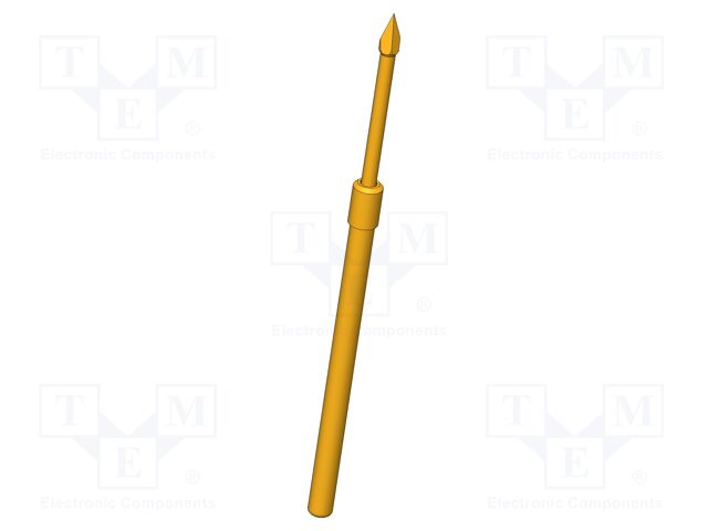 Test needle; Operational spring compression: 8mm; 5A; Ø: 1.3mm