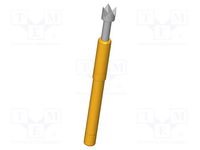 Test needle; Operational spring compression: 4mm; 5A; Ø: 3mm; 1.5N