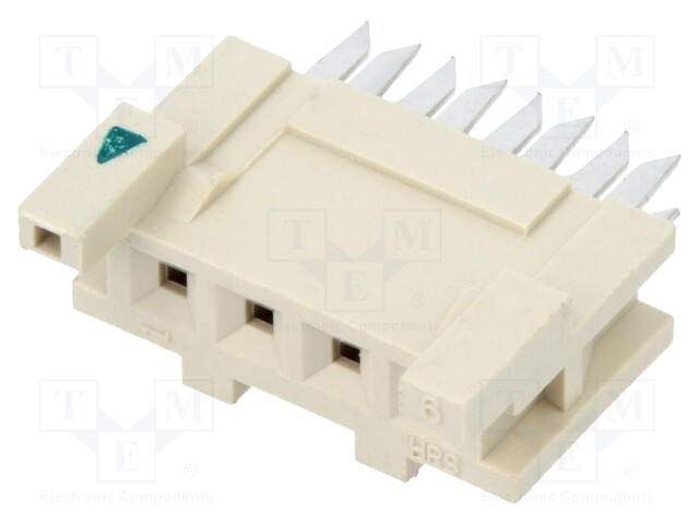 Plug; wire-board; female; DF1; 2.5mm; PIN: 4; without strain relief