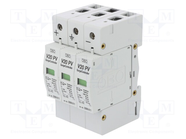 Surge arrestor; Mounting: DIN; IP20