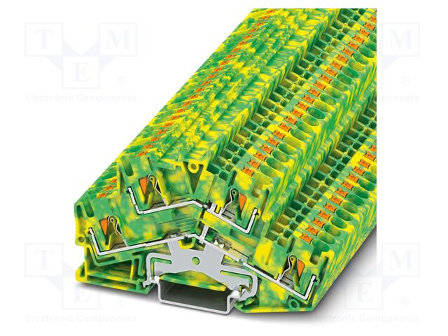 Splice terminal: rail; PTS; PA; terminals: 4; W: 6.2mm; H: 96mm