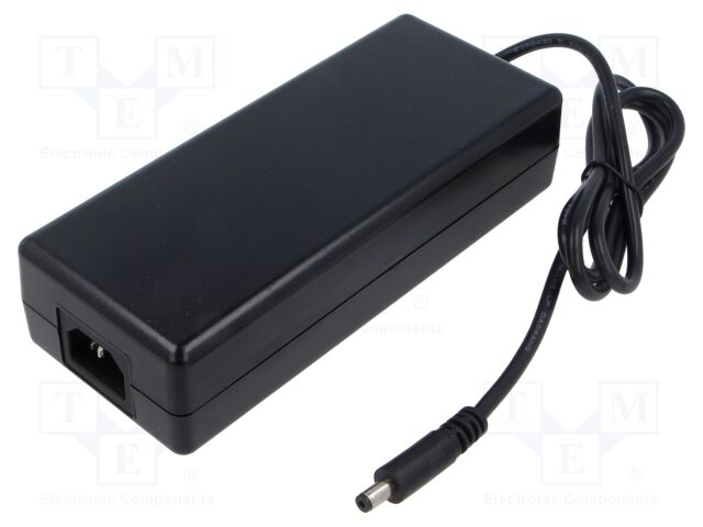 Power supply: switching; 24VDC; 5A; Out: 5,5/2,1; 120W; 90÷264VAC