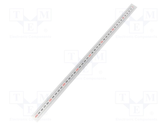Ruler; figures horizontally arranged,self-adhesive; W: 11mm