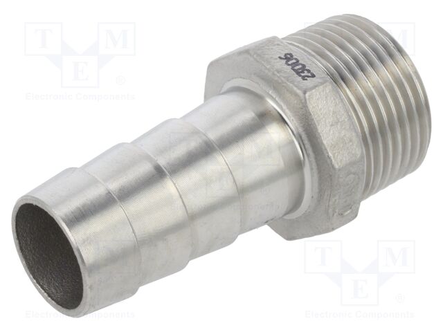 Max.10.5bar; 1.4408 stainless steel; Thread: G 1" external; G316