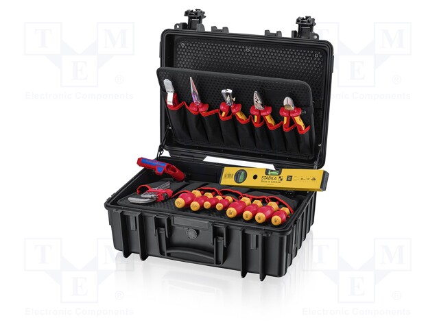 Kit: general purpose; Pcs: 24; for electricians