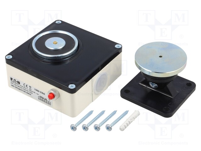 Electromagnet: holding; Usup: 24VDC; Force: 40kg; Force: 390N; IP40